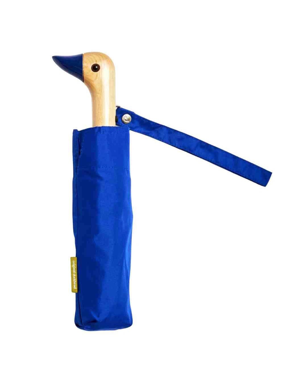 Original Duckhead - Regenschirm mit Entenkopf • Royal Blue - ROSA ECK