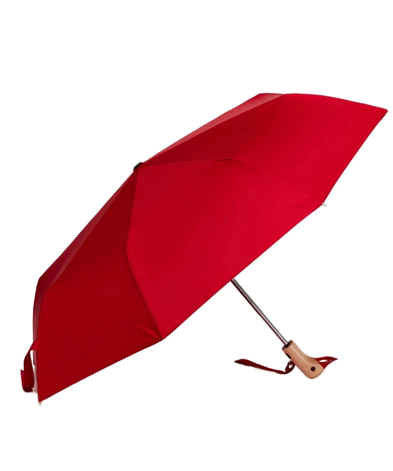 Original Duckhead - Regenschirm mit Entenkopf • Tomato Red - ROSA ECK
