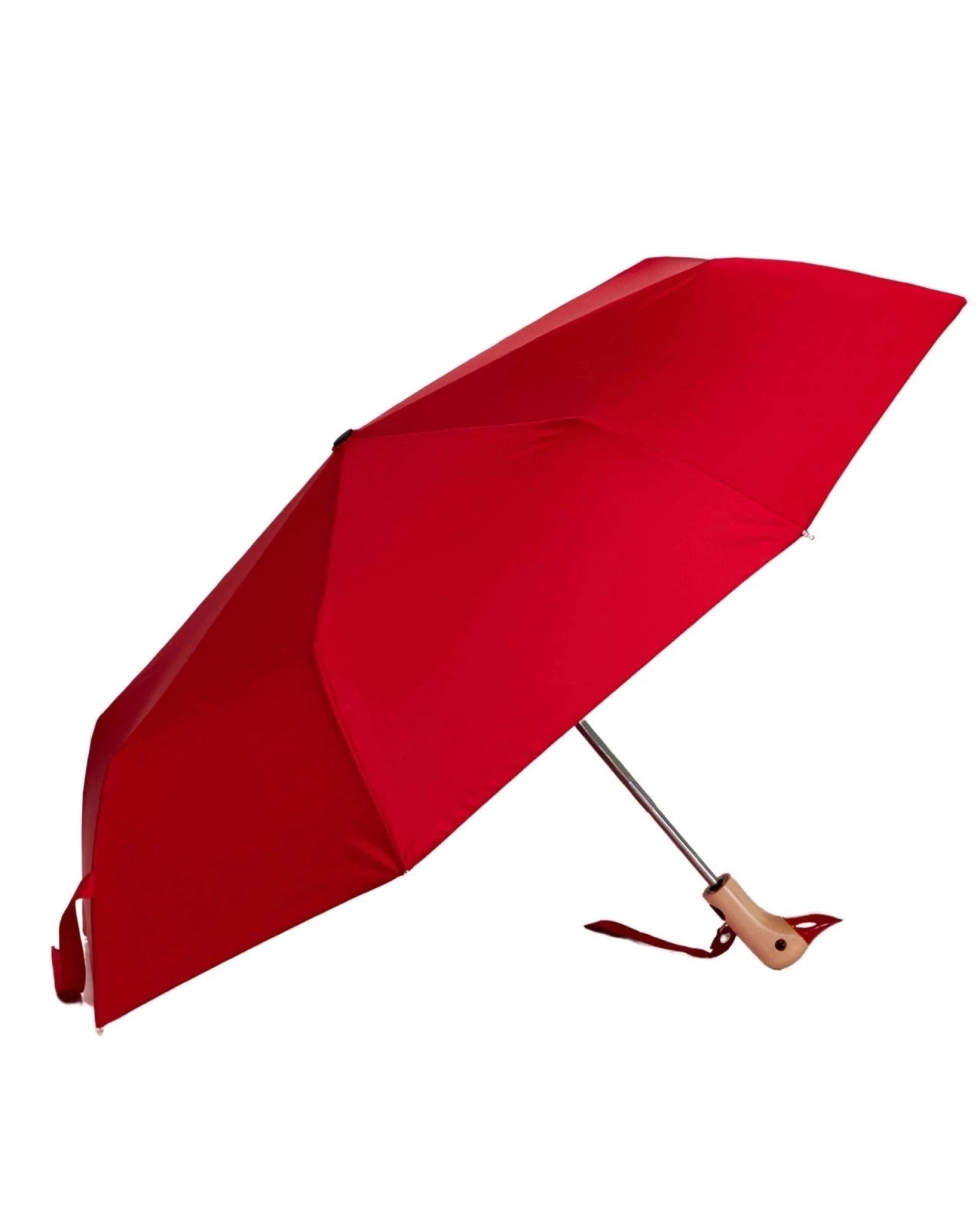 Original Duckhead - Regenschirm mit Entenkopf • Tomato Red - ROSA ECK
