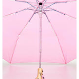 Regenschirm mit Entenkopf • Barbie Pink
