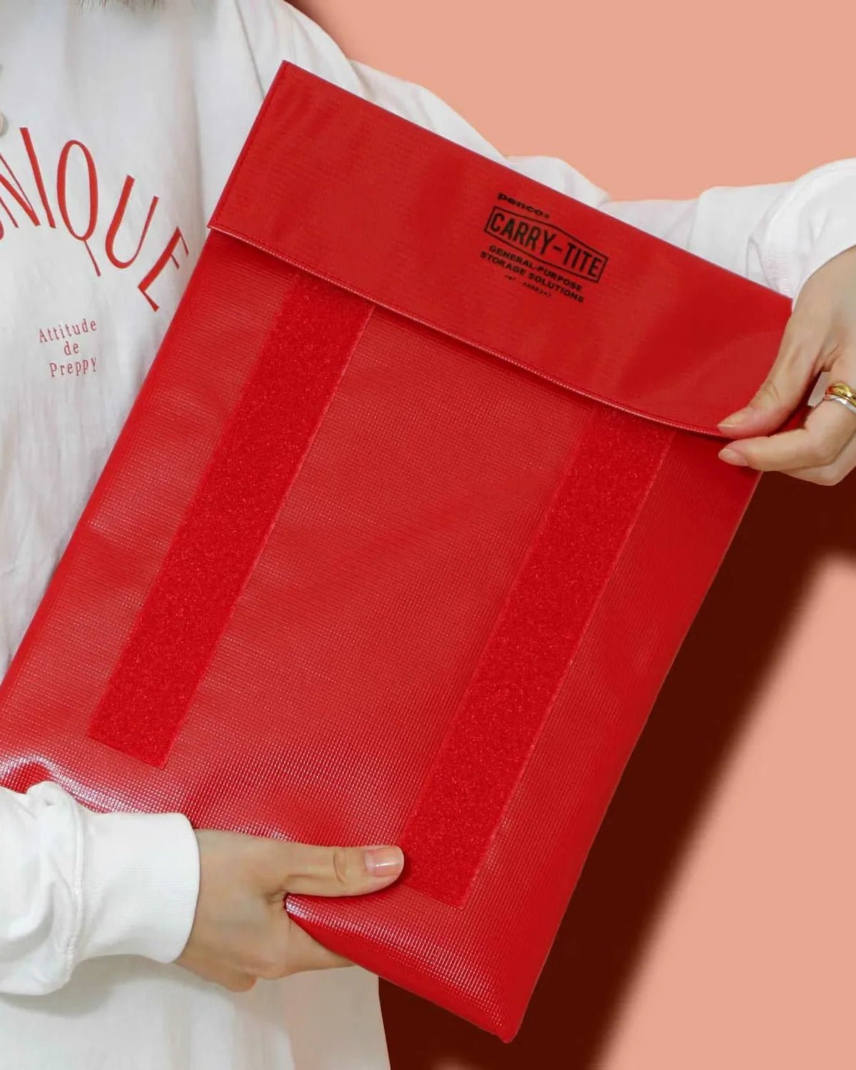 Penco - CARRY TITE Laptophülle • Red - ROSA ECK