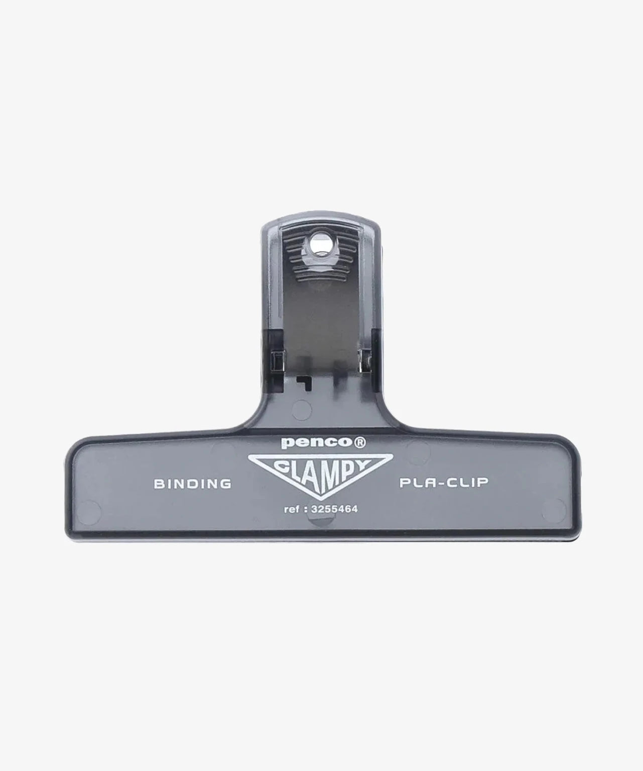 Penco - CLAMPY Große Papierklammer • Clear Black - ROSA ECK