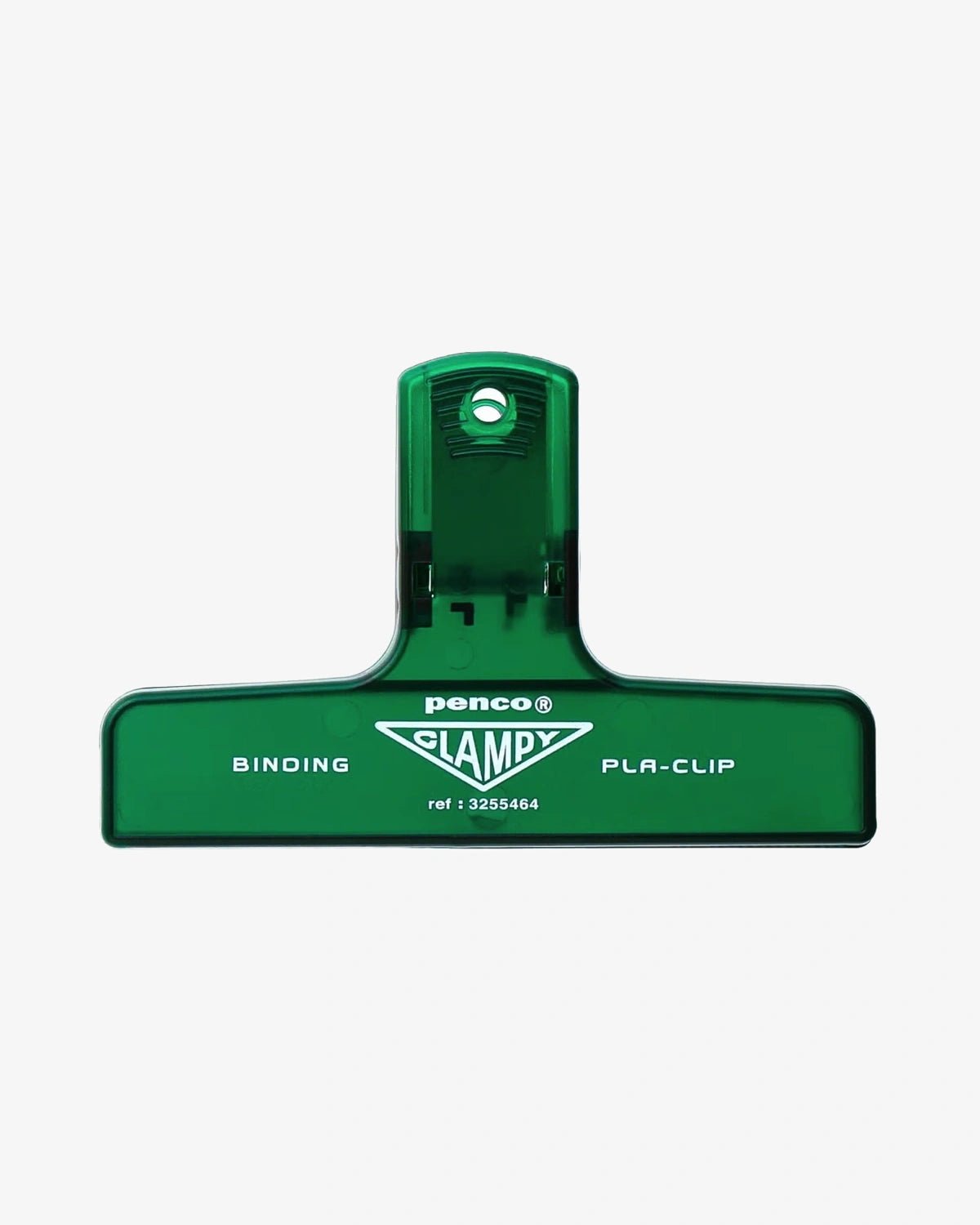 Penco - CLAMPY Große Papierklammer • Clear Green - ROSA ECK