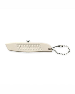 Penco - Cutter Schlüsselanhänger • Ivory - ROSA ECK
