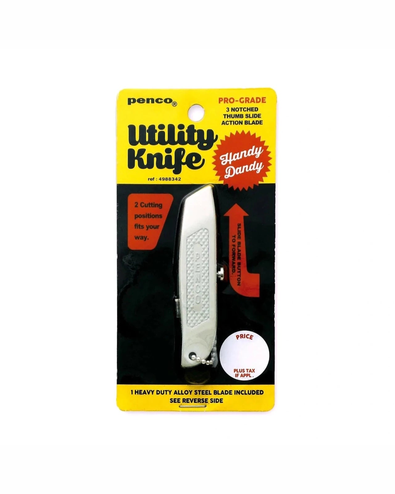 Penco - Cutter Schlüsselanhänger • Ivory - ROSA ECK
