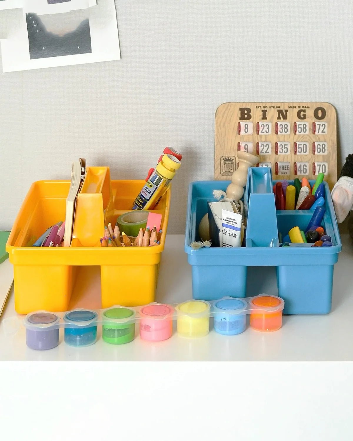 Penco - Storage Caddy (L) zur Aufbewahrung • Yellow - ROSA ECK