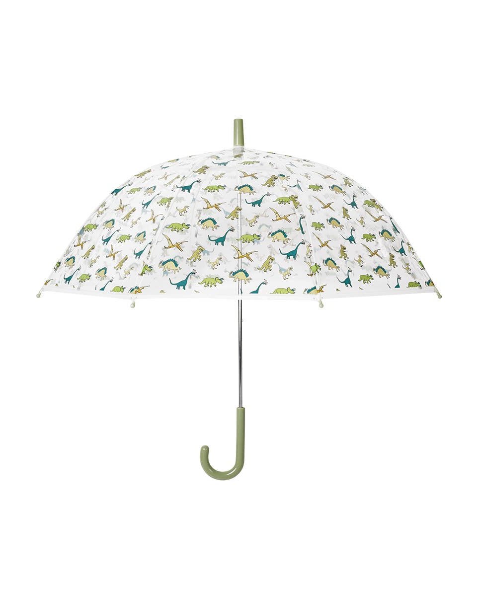 Petit Jour Paris - Kinder-Regenschirm • Dinosaurier - ROSA ECK