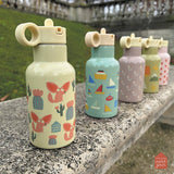 Petit Jour Paris - Kinder-Trinkflasche aus Edelstahl (350 ml) • Boote, Blau - ROSA ECK