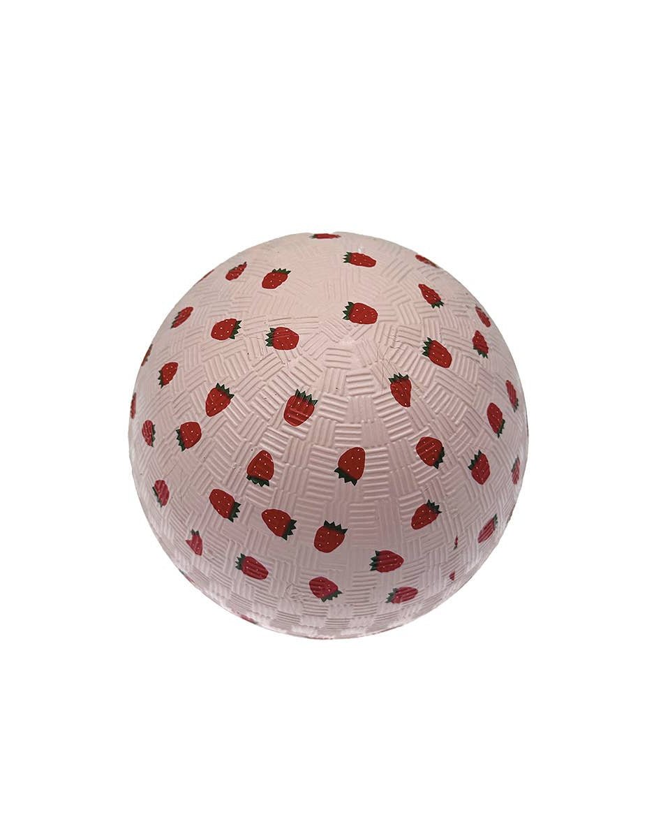 Petit Jour Paris - Spielball (⌀ 13 cm) • Erdbeeren - ROSA ECK