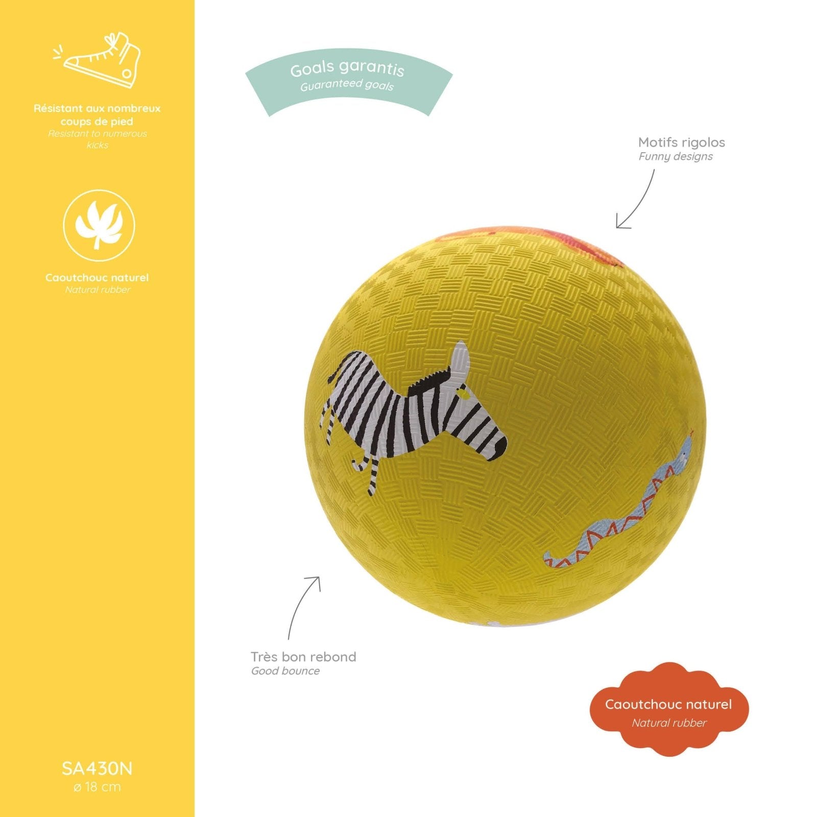 Petit Jour Paris - Spielball (⌀ 18 cm) • Savanne - ROSA ECK