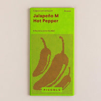 Piccolo Seeds - HOT PEPPER Jalapeño Saatgut - Saatgut - ROSA ECK Concept Store