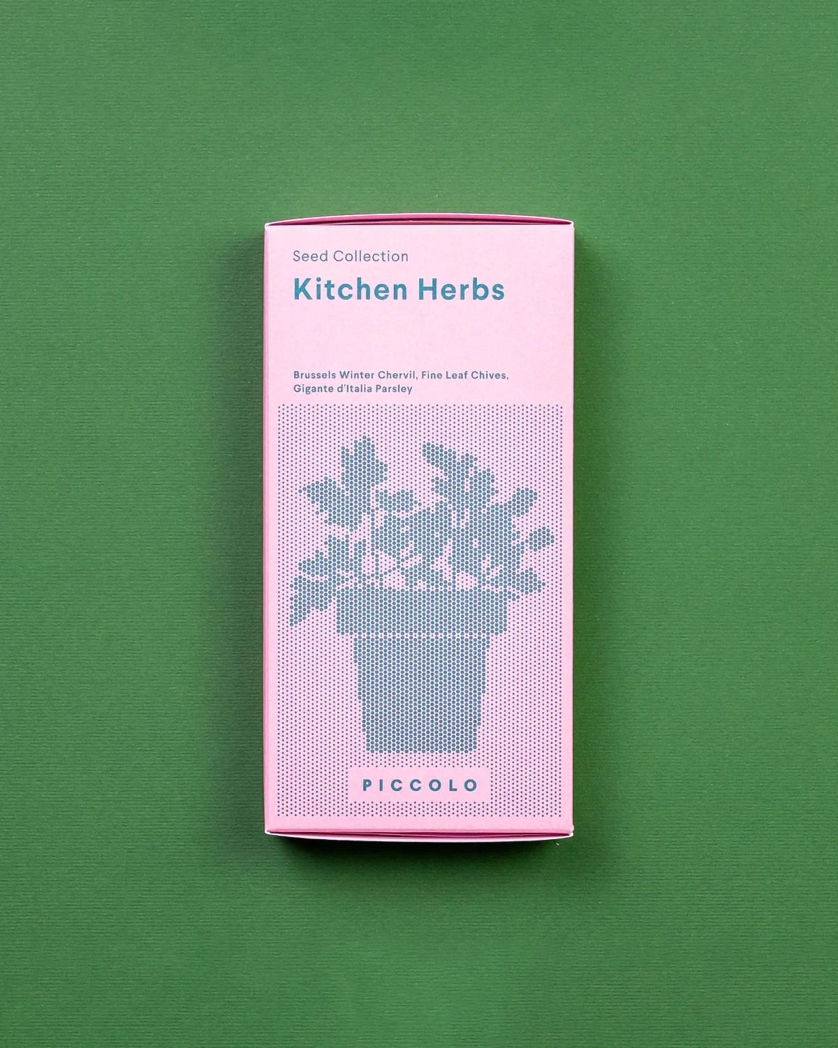 Piccolo Seeds - KITCHEN HERBS Saatgut - Set für Kräuter - Saatgut - ROSA ECK Concept Store