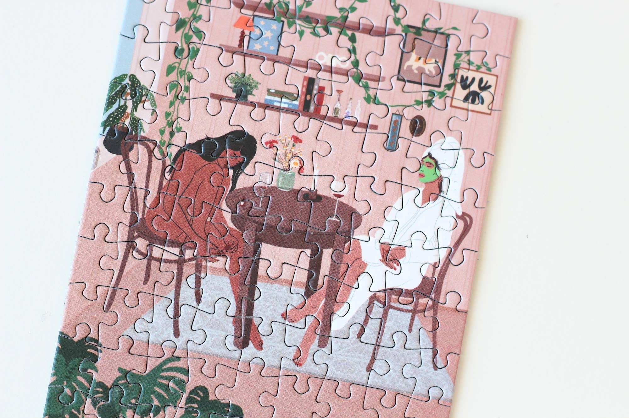 Mini-Puzzle Home Spa, 99 Teile - ROSA ECK Concept Store