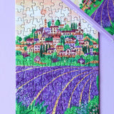 Piecely Puzzles - LA PROVENCE Mini - Puzzle - ROSA ECK