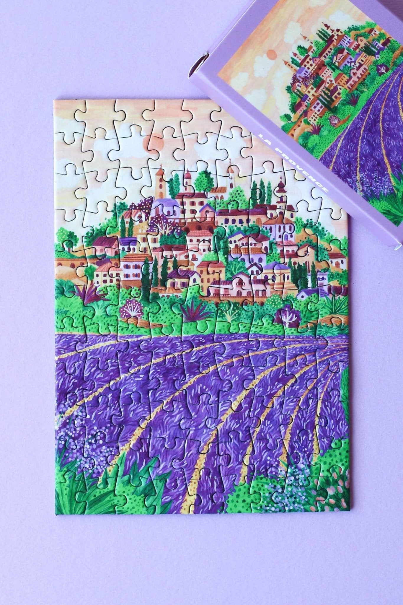 Piecely Puzzles - LA PROVENCE Mini - Puzzle - ROSA ECK