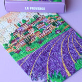 Piecely Puzzles - LA PROVENCE Mini - Puzzle - ROSA ECK