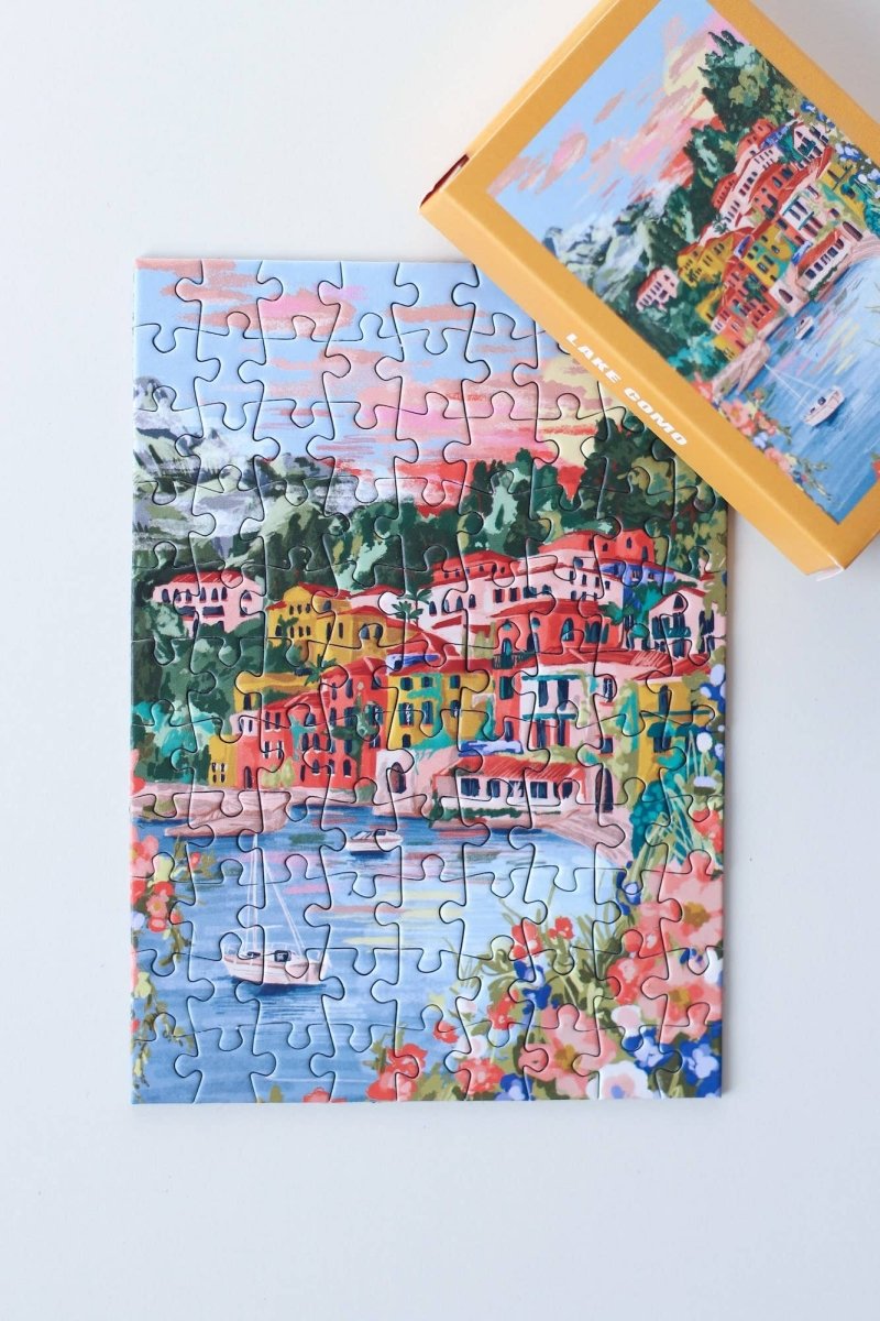 Piecely Puzzles - LAKE COMO Mini - Puzzle - ROSA ECK - , ,