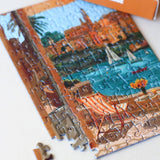 Piecely Puzzles - MENTON, FRANCE Mini - Puzzle - ROSA ECK