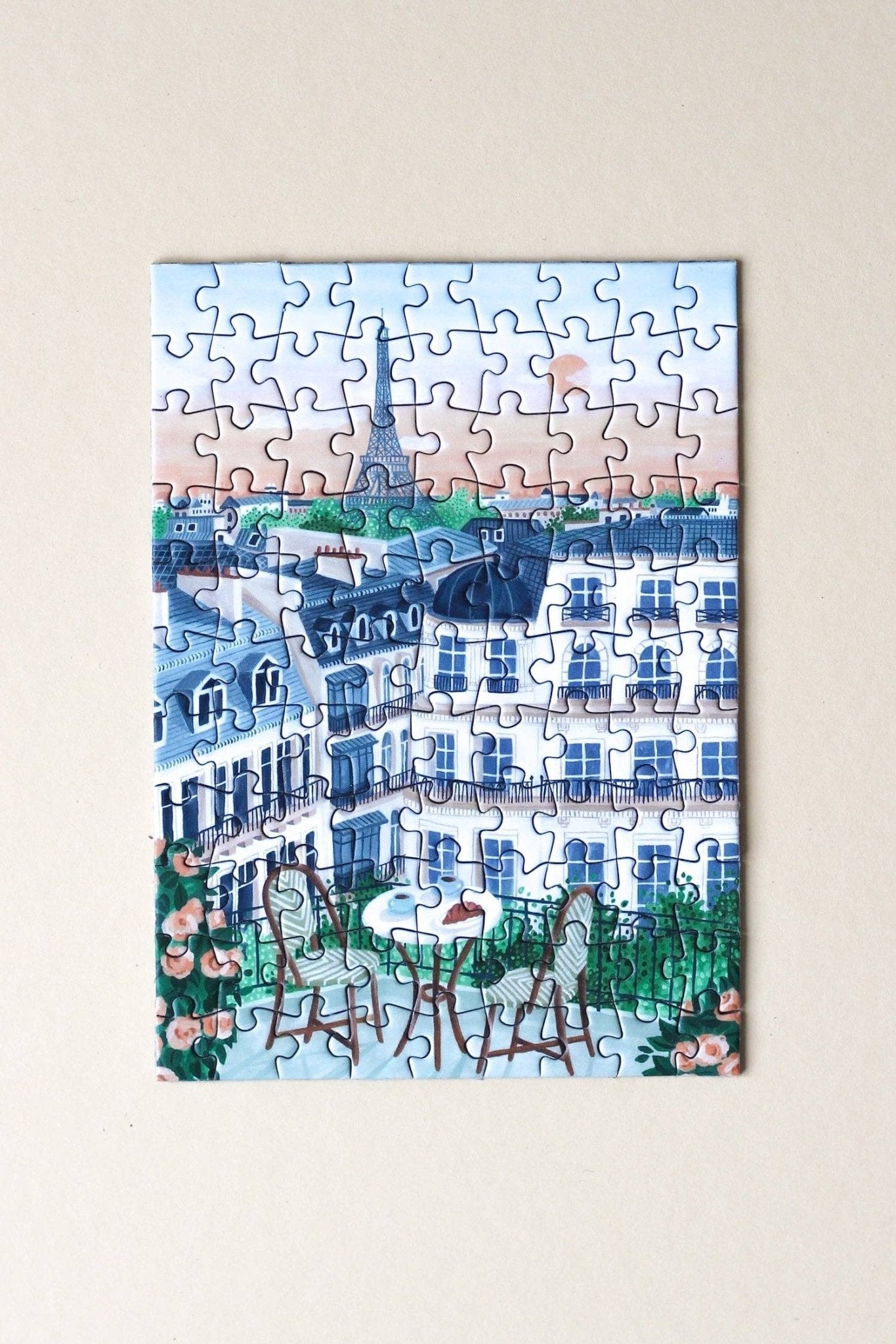 Piecely Puzzles - PARIS Mini - Puzzle - ROSA ECK