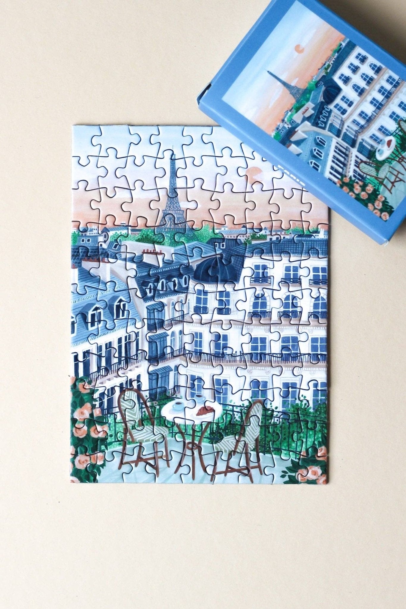 Piecely Puzzles - PARIS Mini - Puzzle - ROSA ECK
