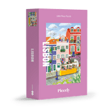 Piecely Puzzles - Puzzle (1000 Teile) • Lisbon - ROSA ECK