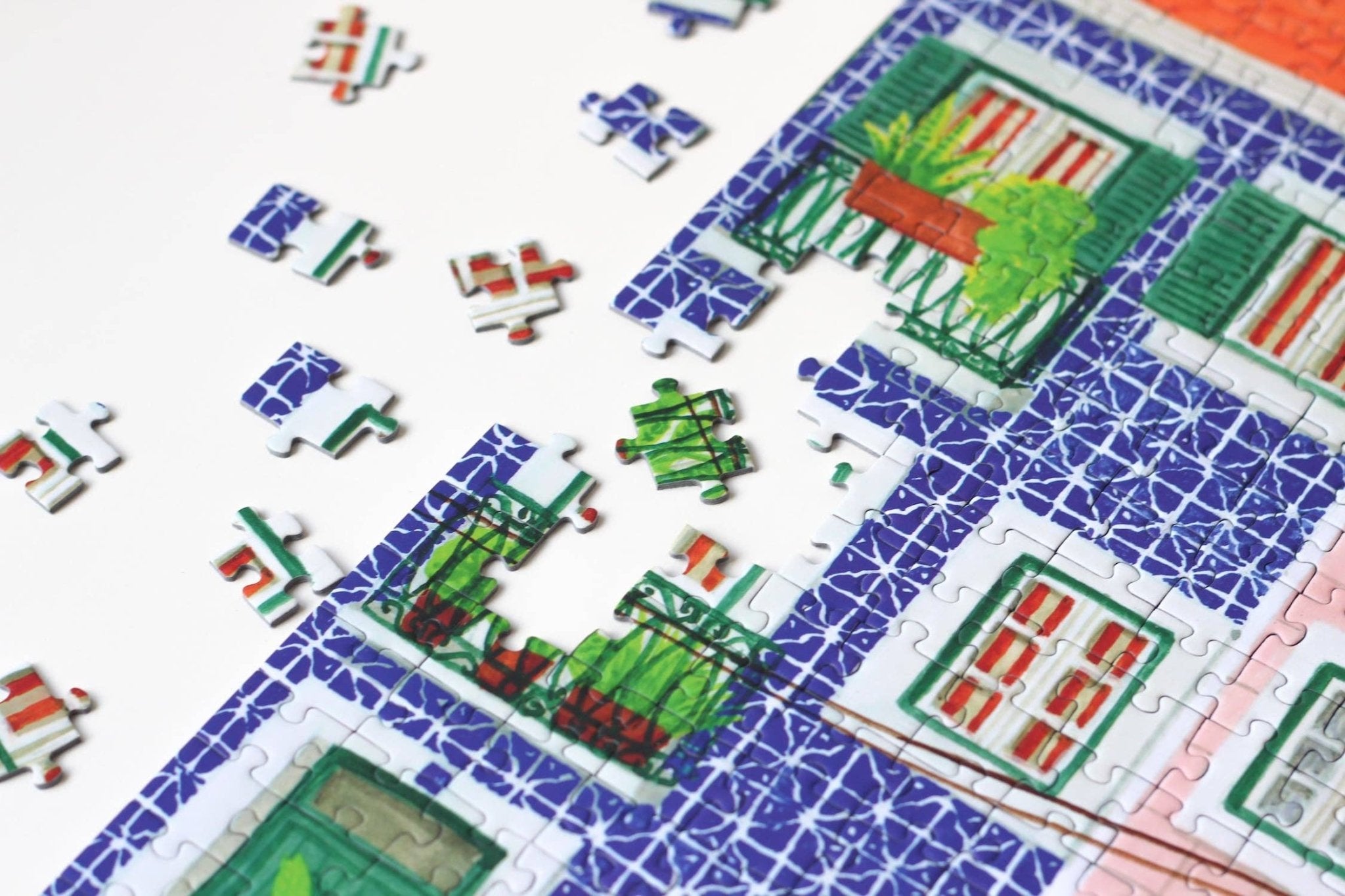 Piecely Puzzles - Puzzle (1000 Teile) • Lisbon - ROSA ECK