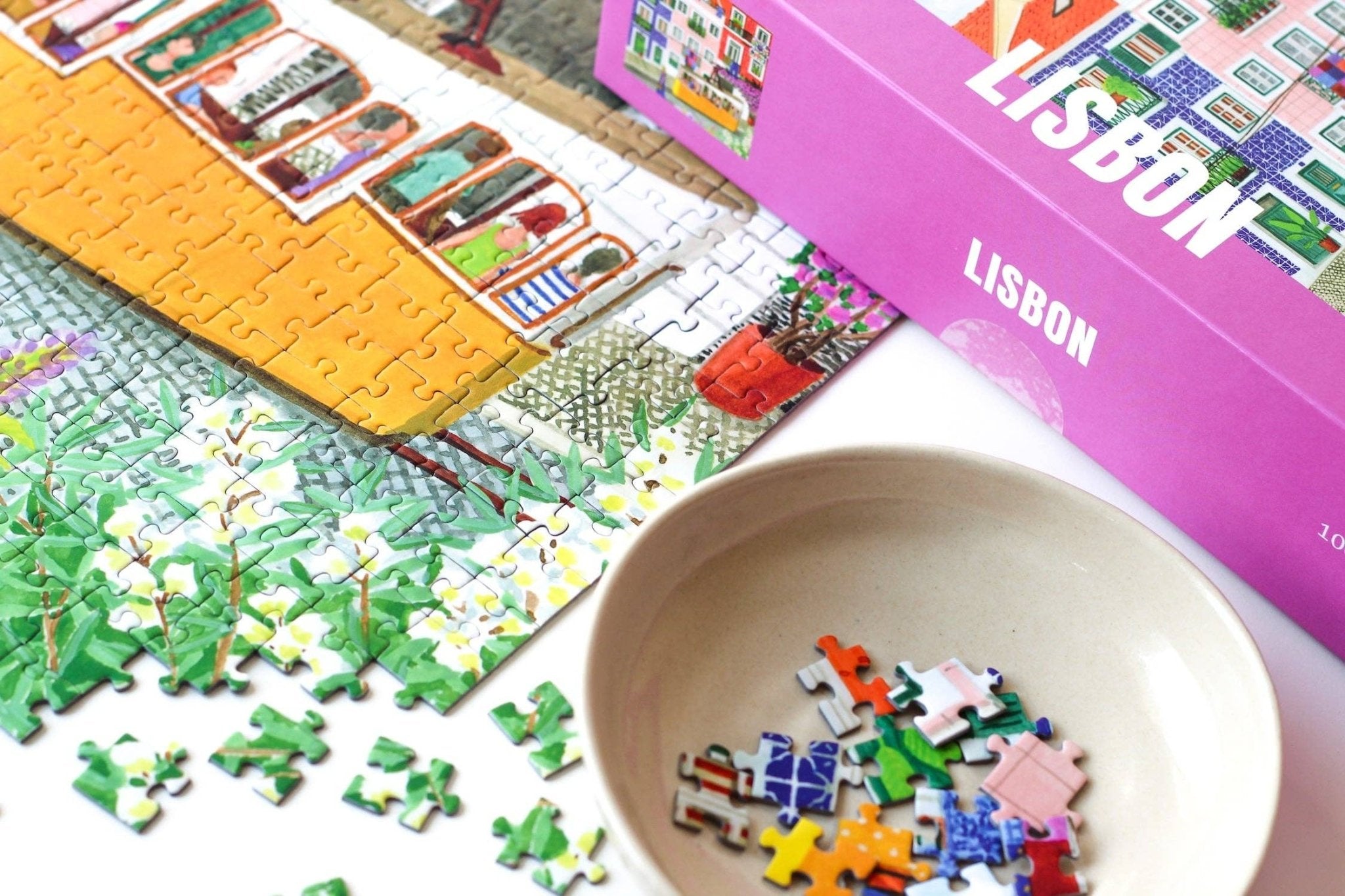 Piecely Puzzles - Puzzle (1000 Teile) • Lisbon - ROSA ECK
