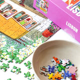 Piecely Puzzles - Puzzle (1000 Teile) • Lisbon - ROSA ECK