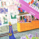 Piecely Puzzles - Puzzle (1000 Teile) • Lisbon - ROSA ECK