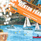 Piecely Puzzles - Puzzle (1000 Teile) • Menton, France - ROSA ECK