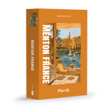 Piecely Puzzles - Puzzle (1000 Teile) • Menton, France - ROSA ECK
