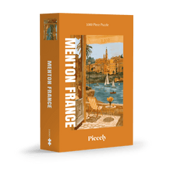 Piecely Puzzles - Puzzle (1000 Teile) • Menton, France - ROSA ECK