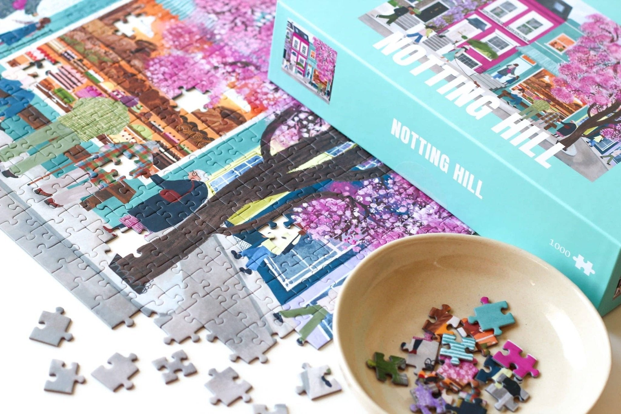 Piecely Puzzles - Puzzle (1000 Teile) • Notting Hill - ROSA ECK