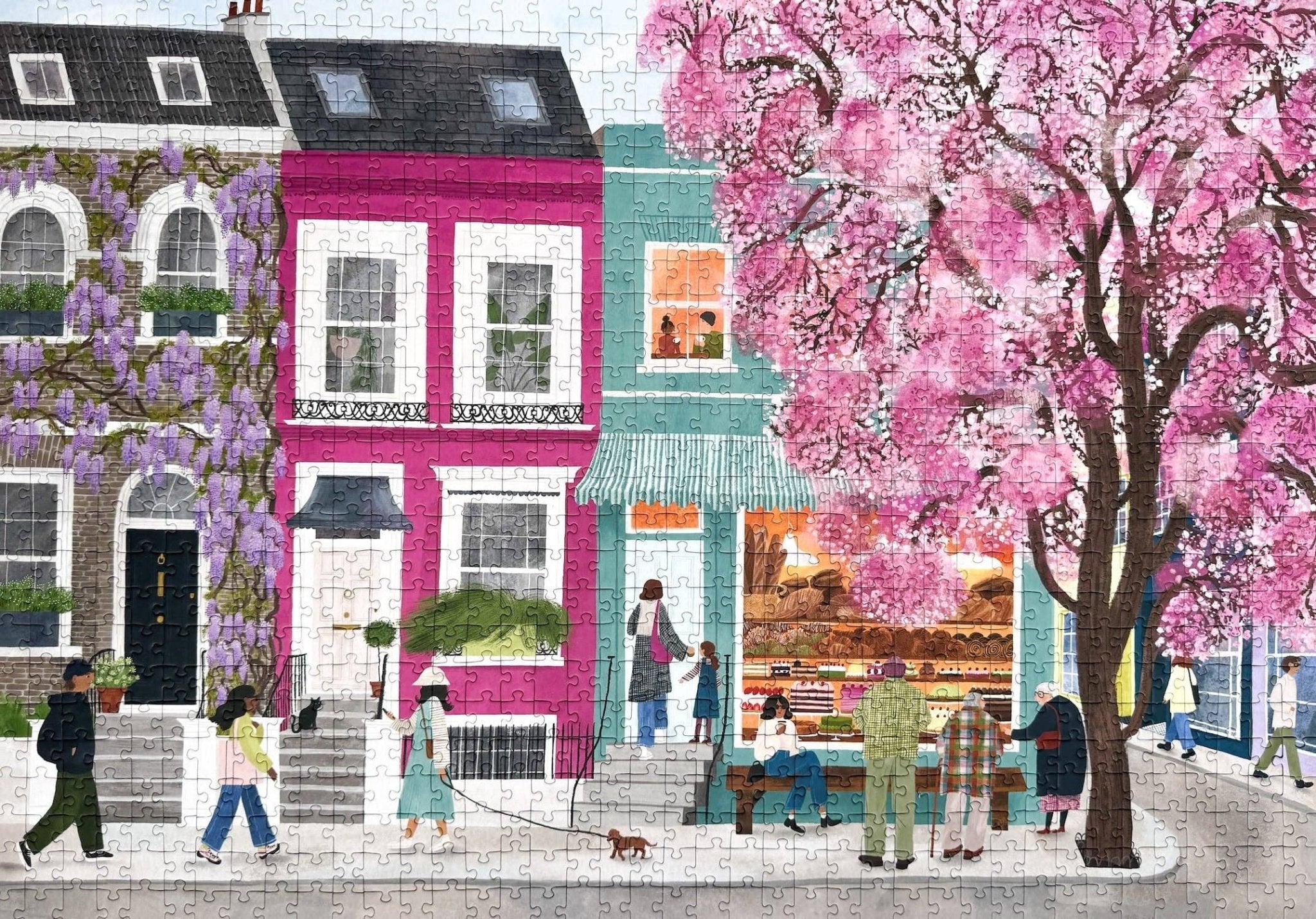 Piecely Puzzles - Puzzle (1000 Teile) • Notting Hill - ROSA ECK