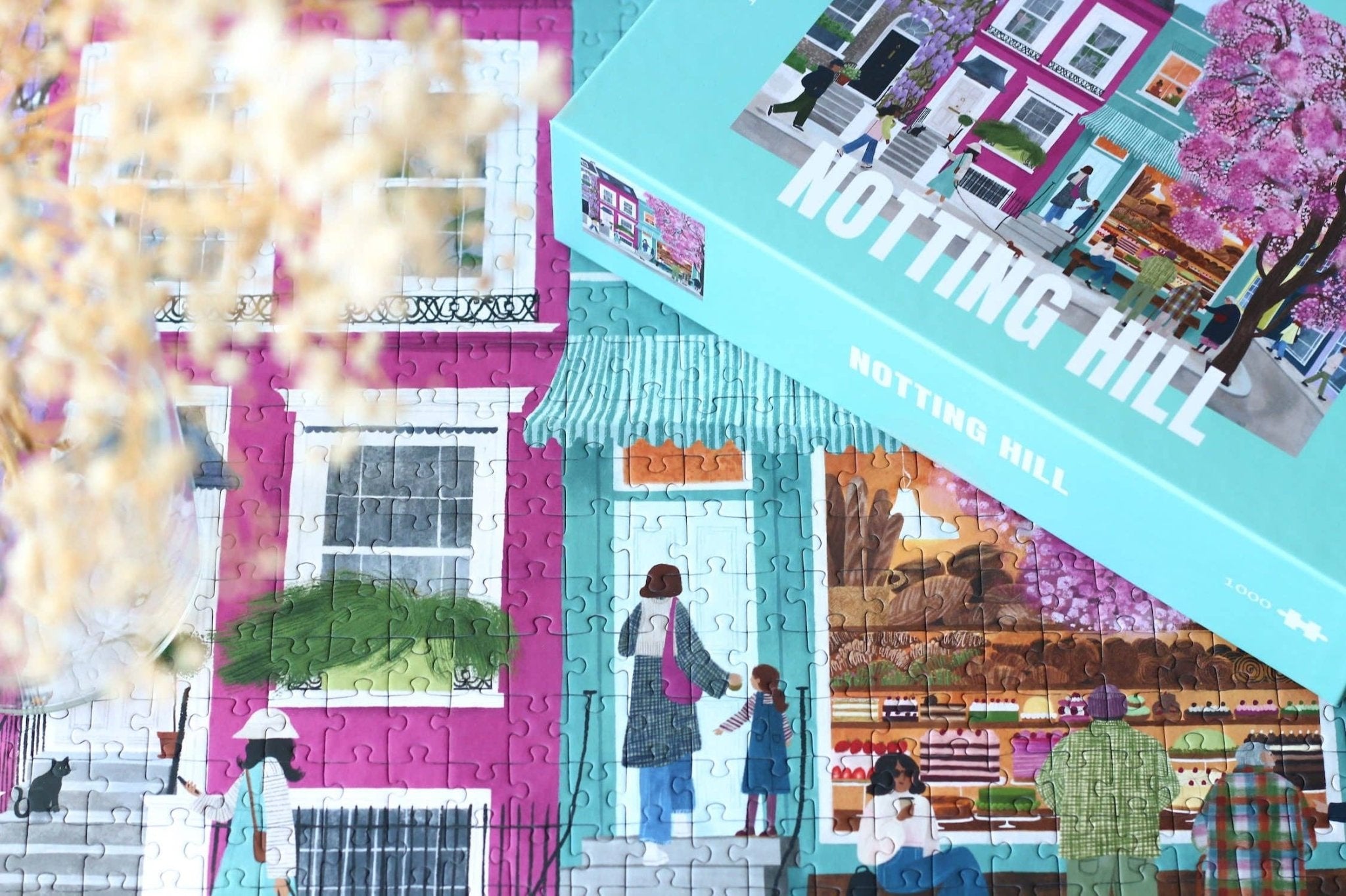 Piecely Puzzles - Puzzle (1000 Teile) • Notting Hill - ROSA ECK