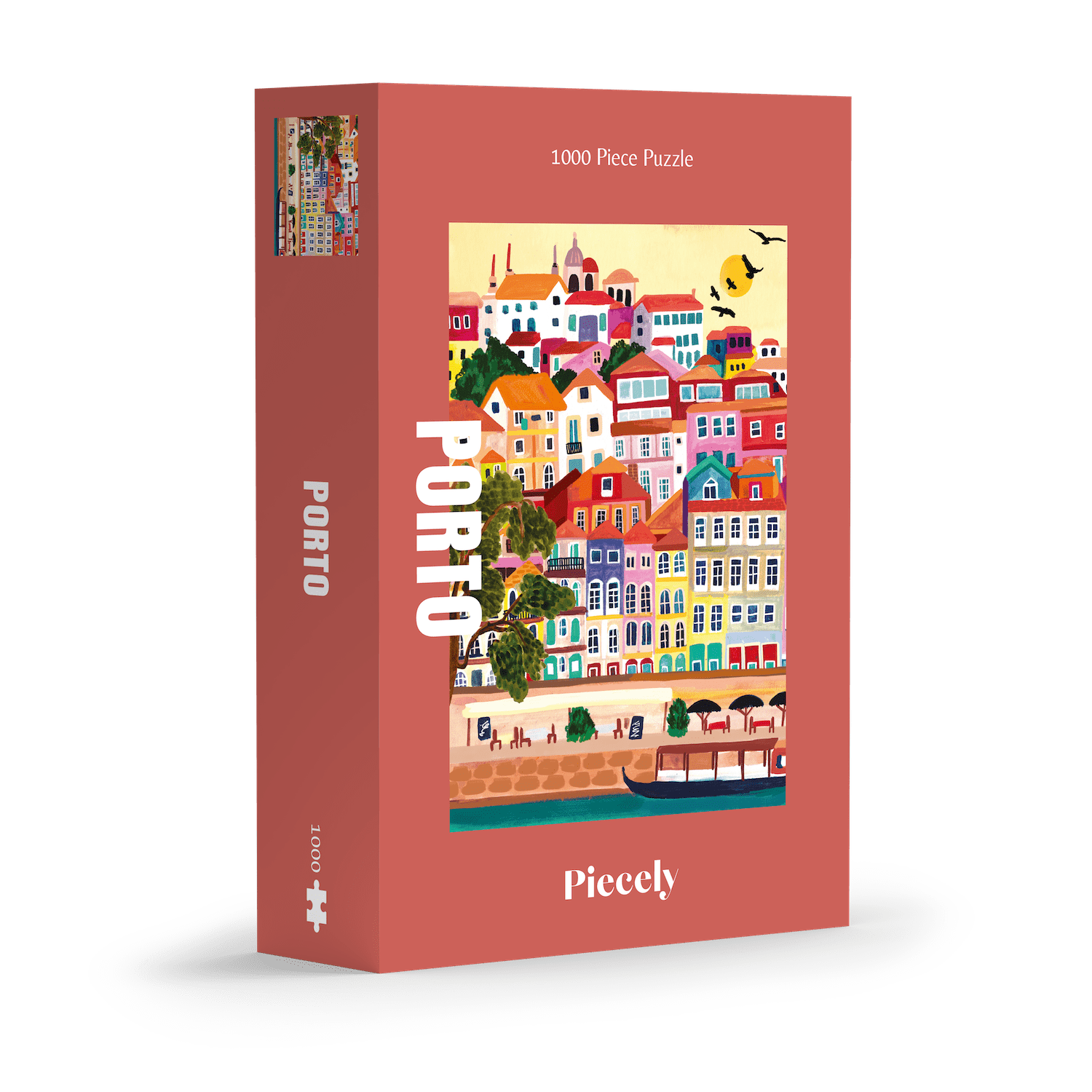 Piecely Puzzles - Puzzle (1000 Teile) • Postage - ROSA ECK