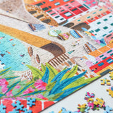 Piecely Puzzles - Puzzle (1000 Teile) • Riomaggiore - ROSA ECK