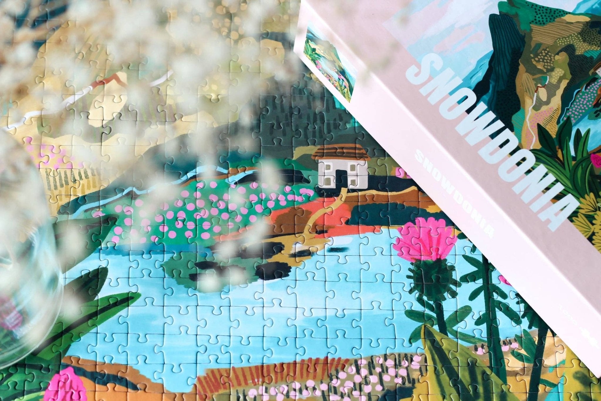 Piecely Puzzles - Puzzle (1000 Teile) • Snowdonia - ROSA ECK