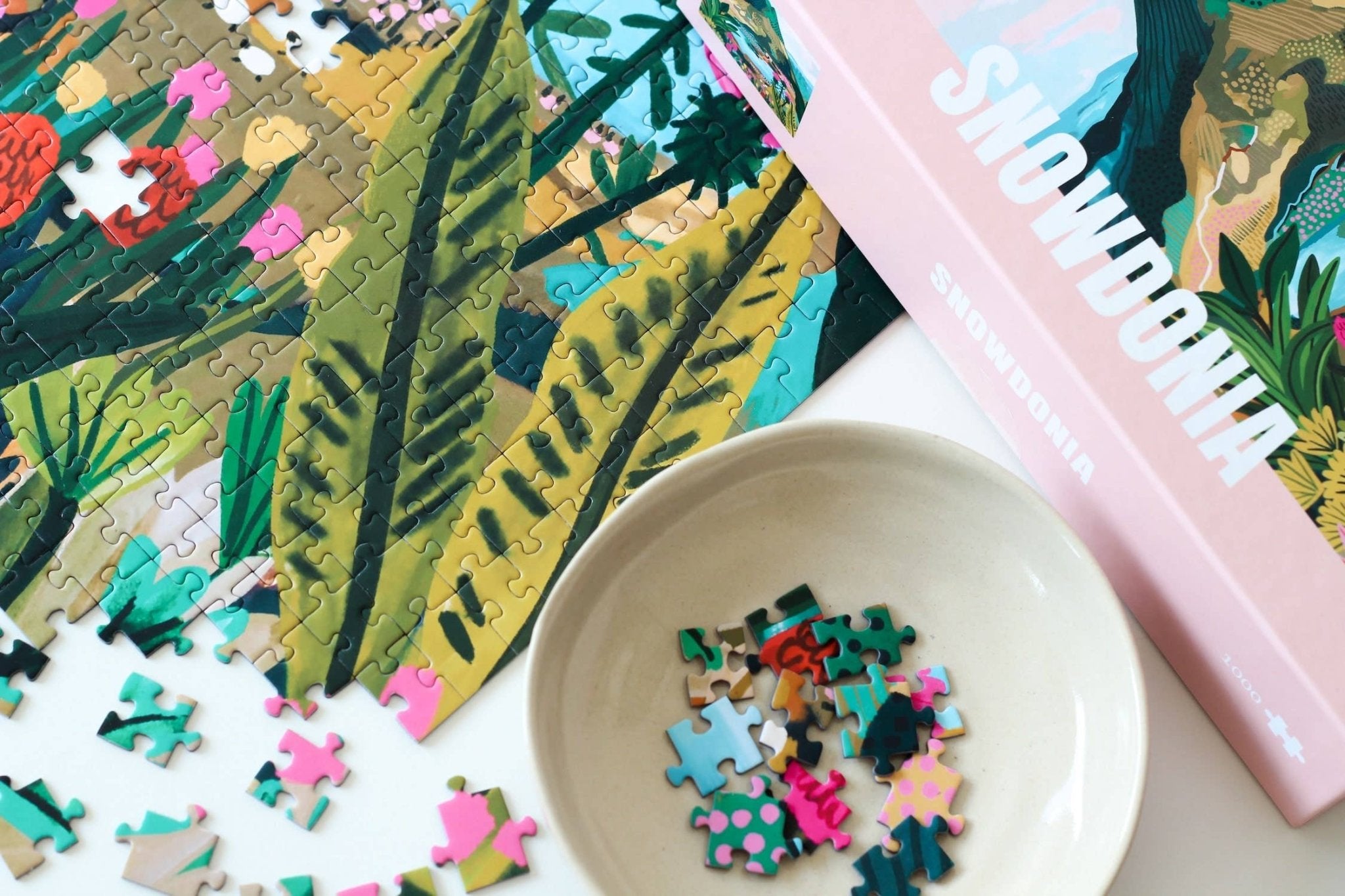 Piecely Puzzles - Puzzle (1000 Teile) • Snowdonia - ROSA ECK
