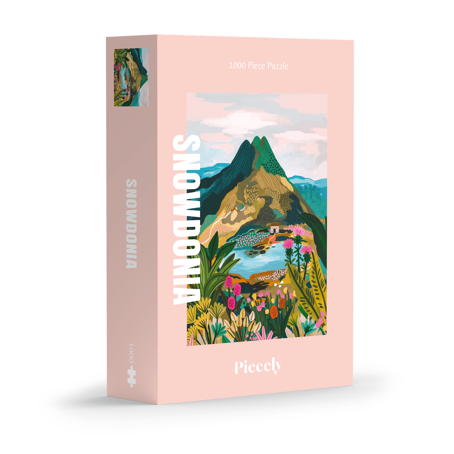 Piecely Puzzles - Puzzle (1000 Teile) • Snowdonia - ROSA ECK
