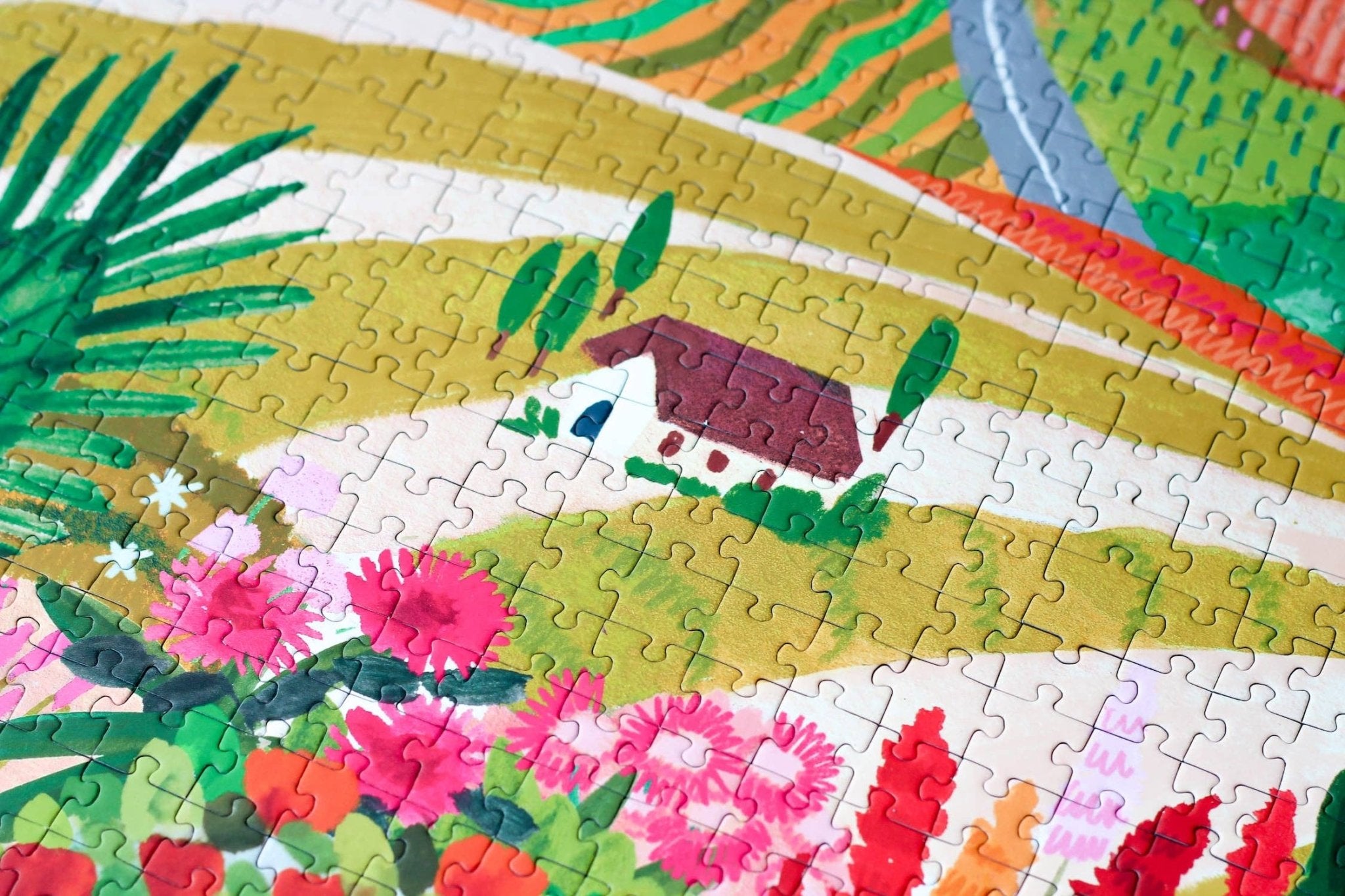 Piecely Puzzles - Puzzle (1000 Teile) • Summer in Puglia - ROSA ECK