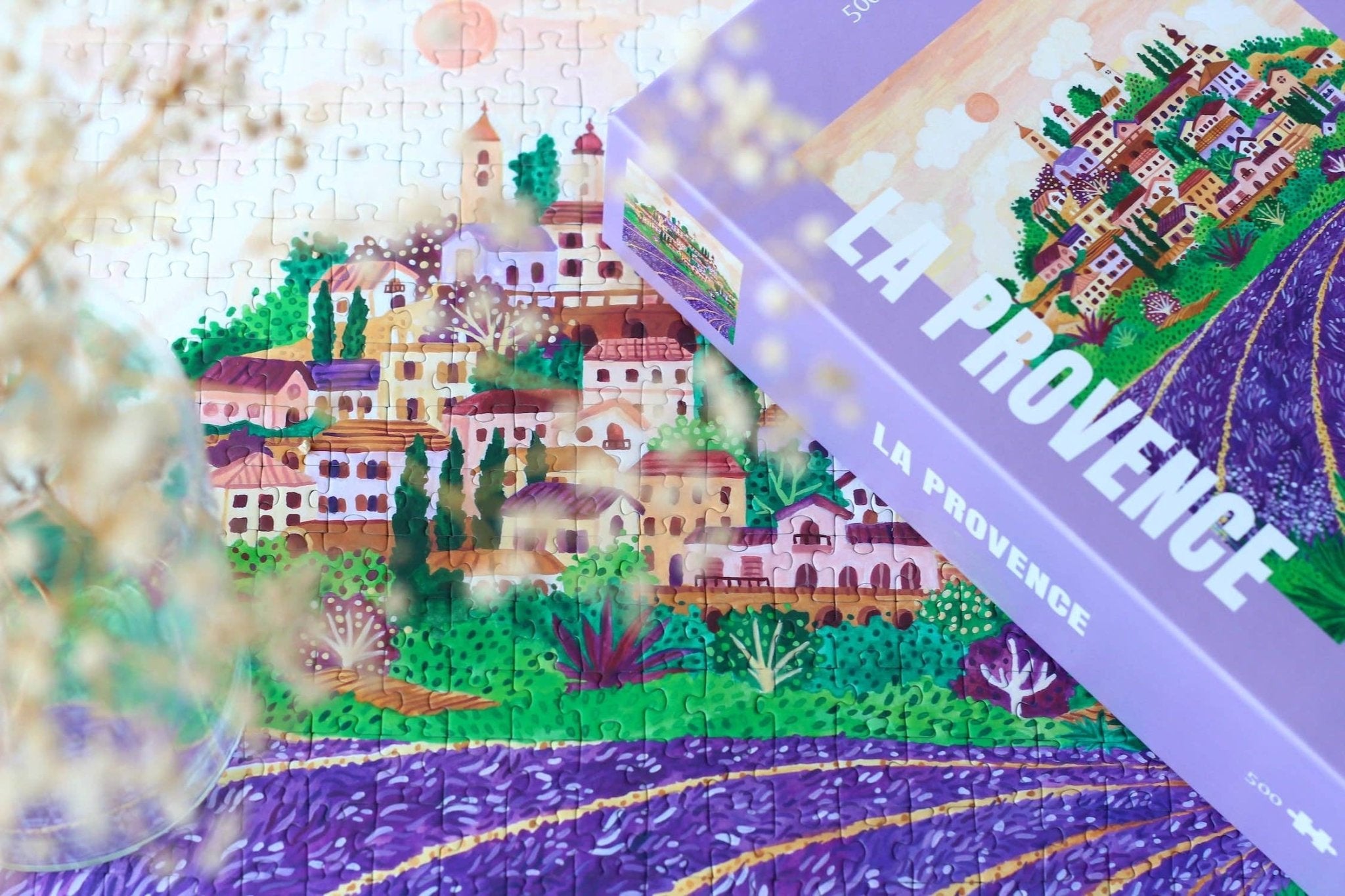 Piecely Puzzles - Puzzle (500 Teile) • La Provence - ROSA ECK