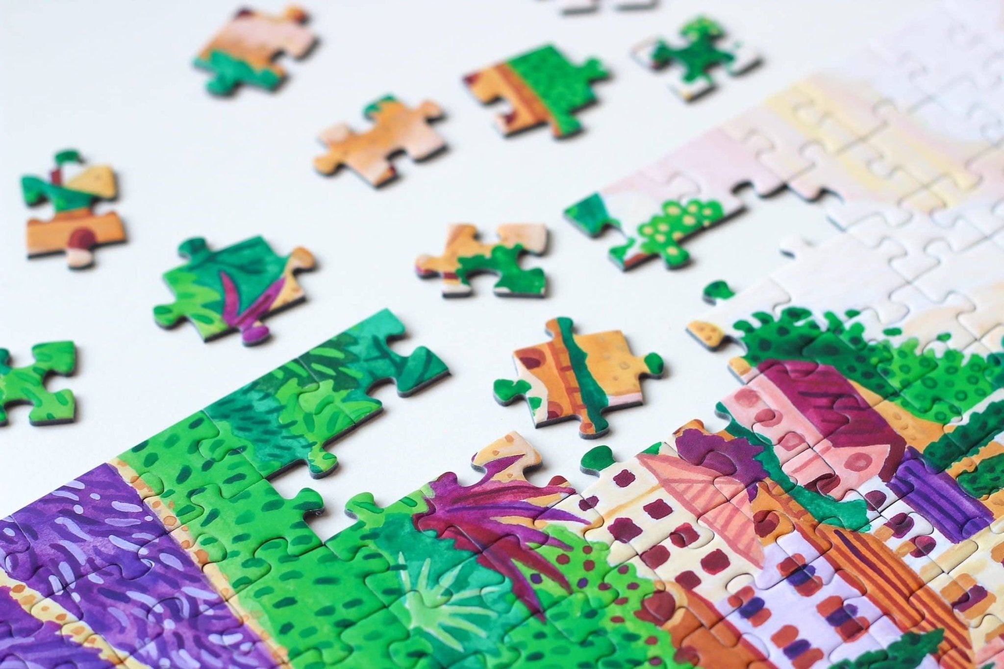 Piecely Puzzles - Puzzle (500 Teile) • La Provence - ROSA ECK