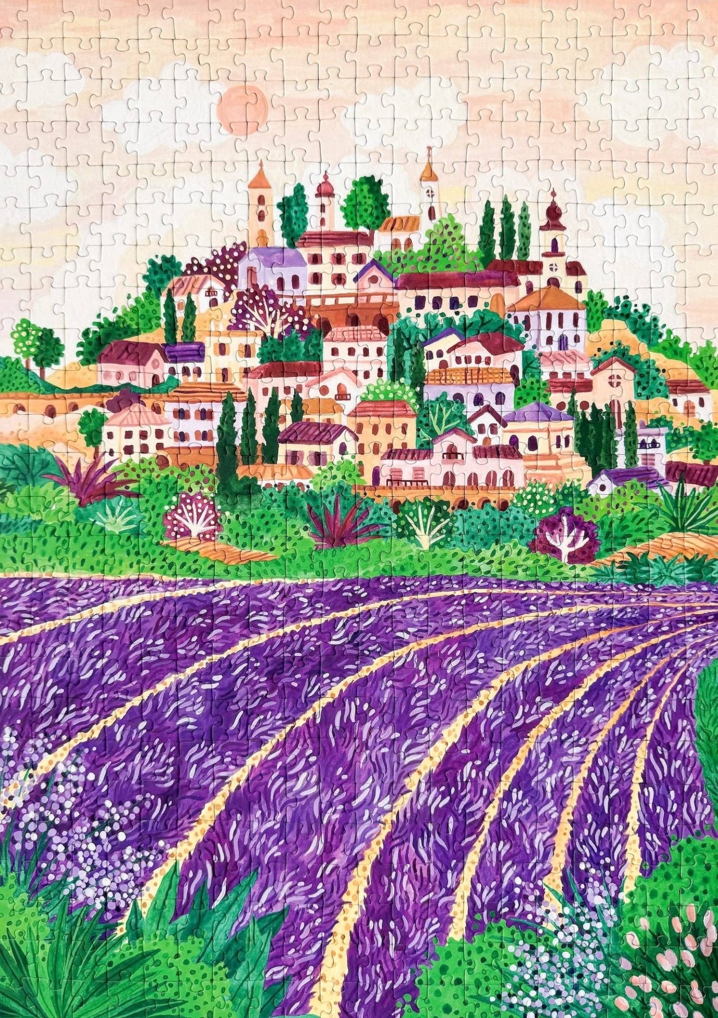 Piecely Puzzles - Puzzle (500 Teile) • La Provence - ROSA ECK