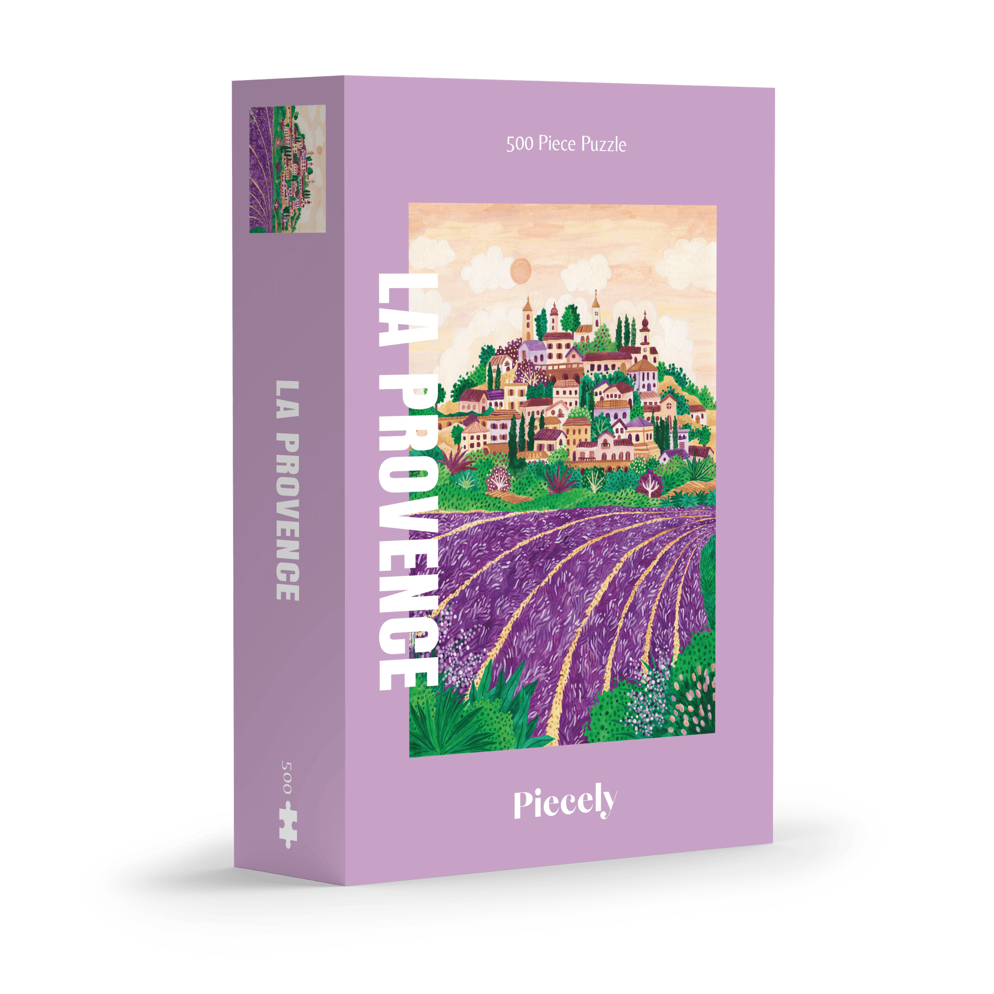 Piecely Puzzles - Puzzle (500 Teile) • La Provence - ROSA ECK