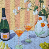 Piecely Puzzles - Puzzle (500 Teile) • Love at First Sip - ROSA ECK