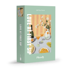 Piecely Puzzles - Puzzle (500 Teile) • Love at First Sip - ROSA ECK