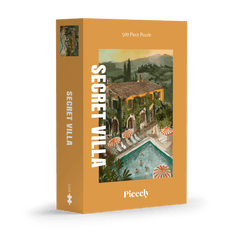Piecely Puzzles - Puzzle (500 Teile) • Secret Villa - ROSA ECK