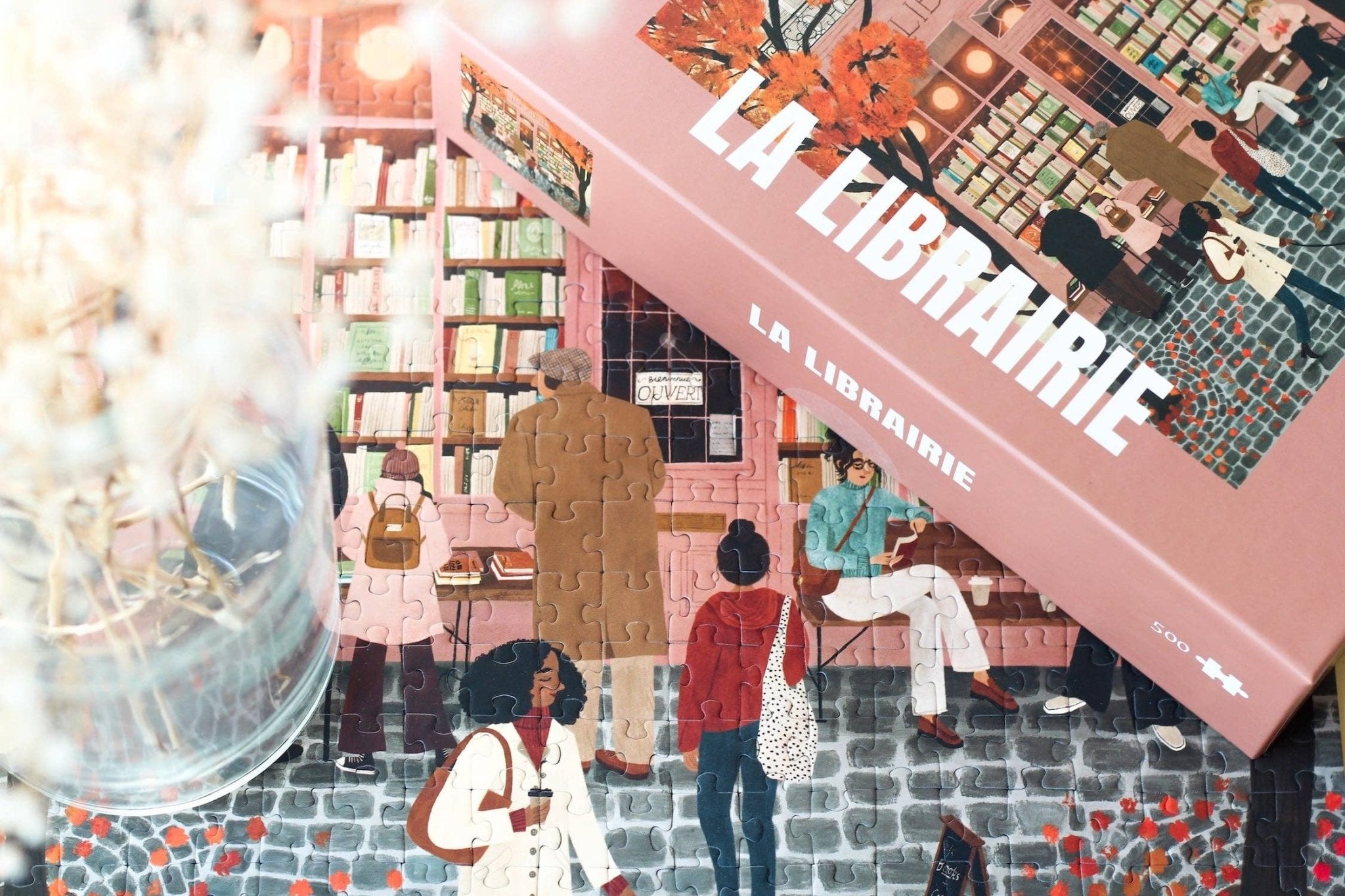 Piecely Puzzles - Puzzle (500 Teile) • The Bookstore - ROSA ECK