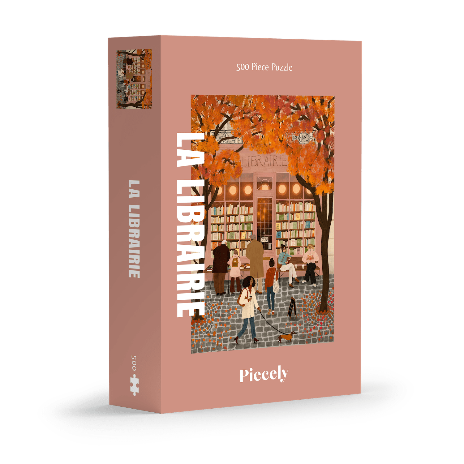 Piecely Puzzles - Puzzle (500 Teile) • The Bookstore - ROSA ECK